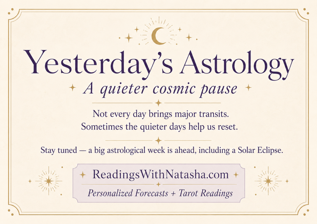 Astrological Forecast – August 8th,&nbsp;2026