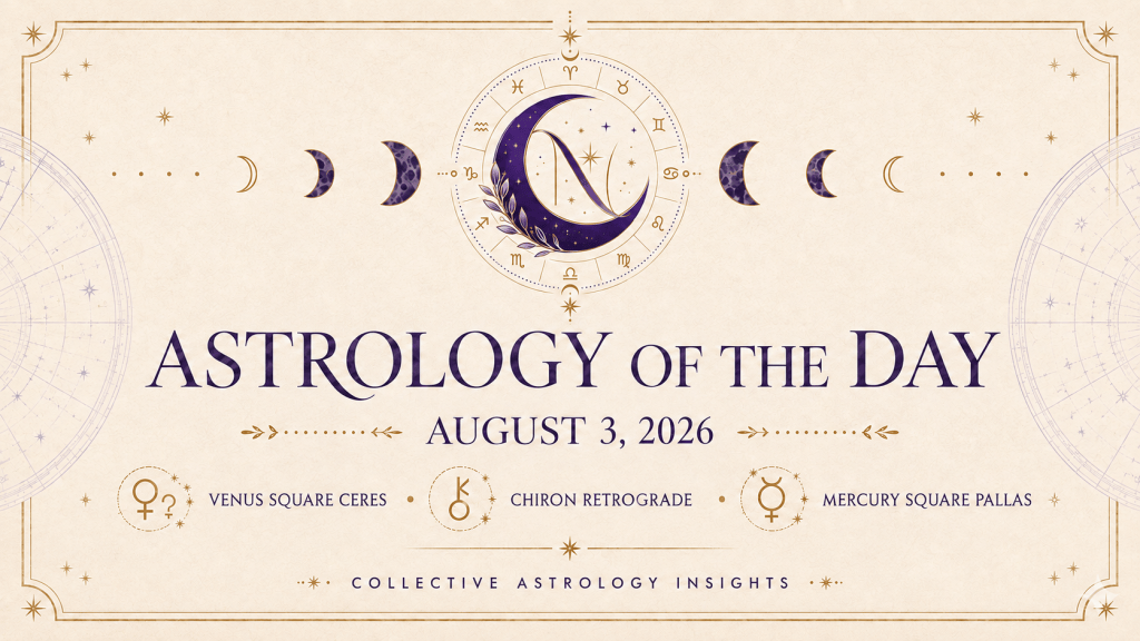 Astrological Forecast – August 3rd,&nbsp;2026