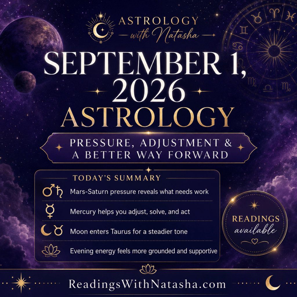 Astrological Forecast – September 1st,&nbsp;2026